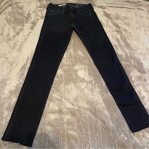 AG Adriano Goldschmied Black Skinny Jeans Size 26